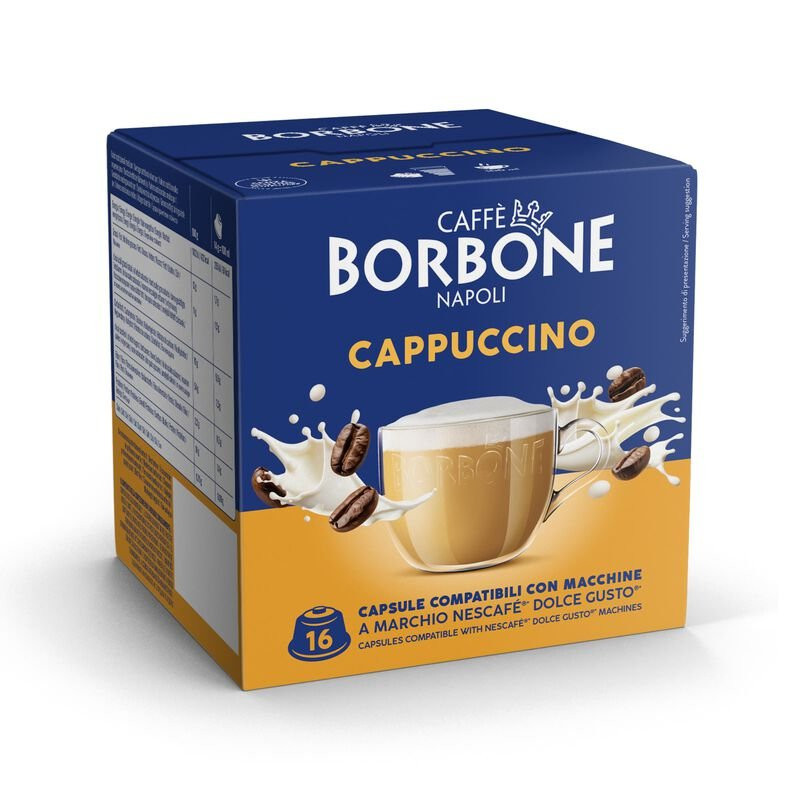 64 Capsule Borbone Caff Solubili Compatibili Nescaf Dolce Gusto 4 