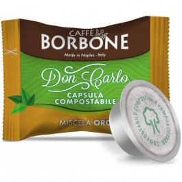 300 Capsule Borbone Don Carlo Compatibili Lavazza A Modo Mio Miscela Oro Compostabile