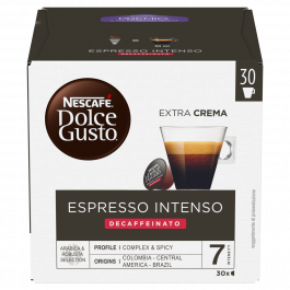 90 Capsule Nescafè Dolce Gusto Decaffeinato Espresso Intenso Magnum Pack