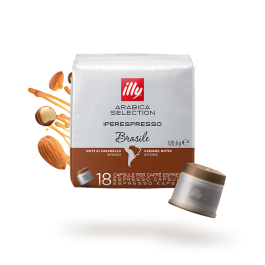 108 Capsule Illy Iperespresso 6 confezioni da 18 Capsule Brasile