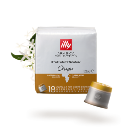 108 Capsule Illy Iperespresso 6 confezioni da 18 Capsule Etiopia