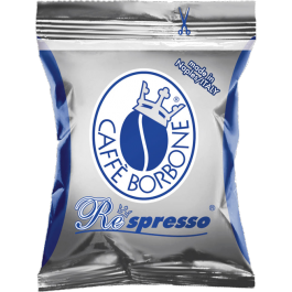 100 Capsule Borbone Respresso Compatibili Nespresso Miscela Blu'