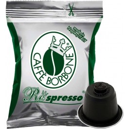 100 Capsule Borbone Respresso Compatibili Nespresso Decaffeinato
