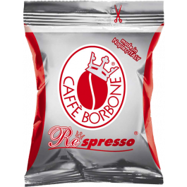 200 Capsule Borbone Respresso Compatibili Nespresso Miscela Rossa 