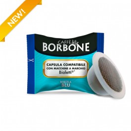 100 Capsule Borbone Compatibili Bialetti Miscela Blu