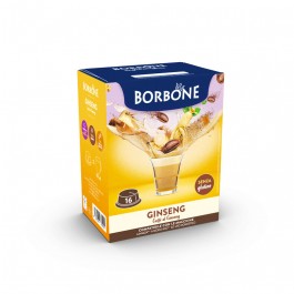 16 Capsule Caffe' Borbone Ginseng compatibili A Modo Mio