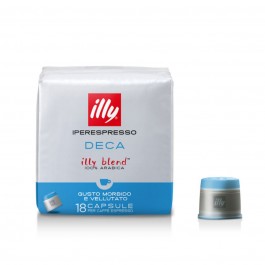 108 Capsule Illy Iperespresso 6 confezioni da 18 Capsule Decaffeinato 