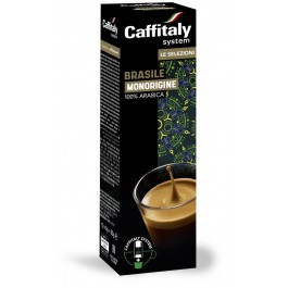 10 Capsule CAFFITALY - MONORIGINE BRASILE