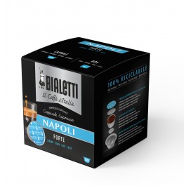 128 Capsule Caffe' Bialetti NAPOLI Confezione Risparmio 