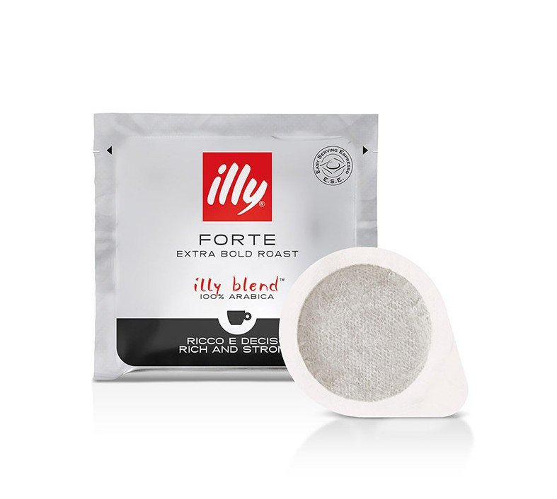200 Cialde Filtro Carta ESE 44 mm Illy Forte