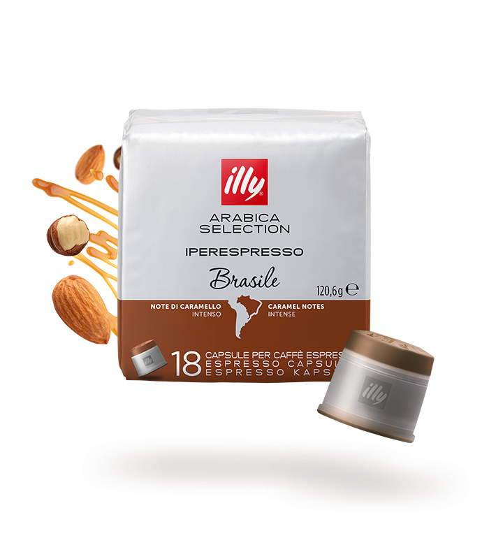 108 Capsule Illy Iperespresso 6 confezioni da 18 Capsule Brasile