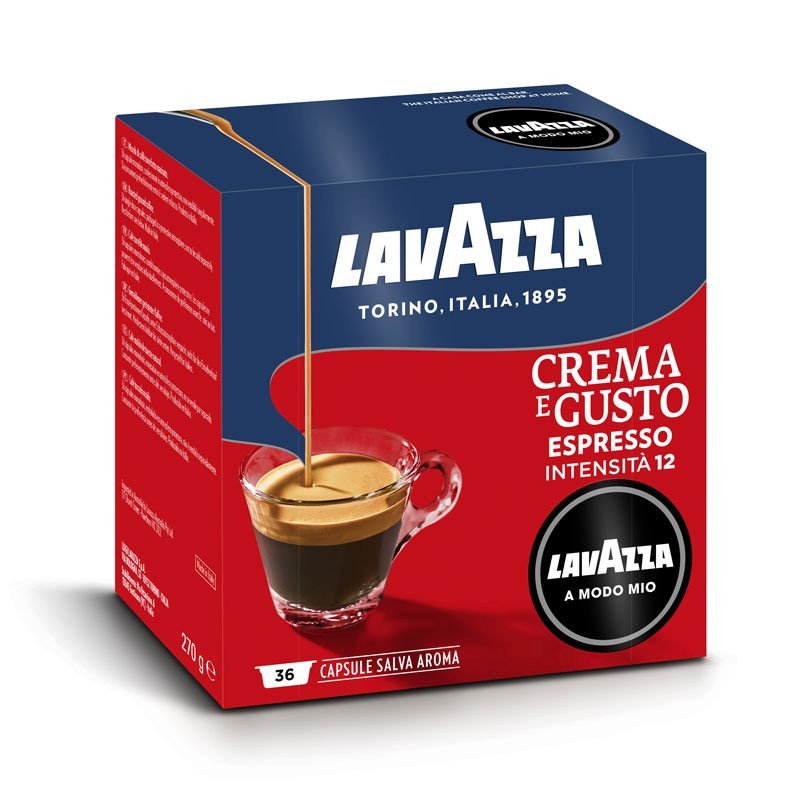 360 Capsule LAVAZZA A MODO MIO Originali CREMA E GUSTO