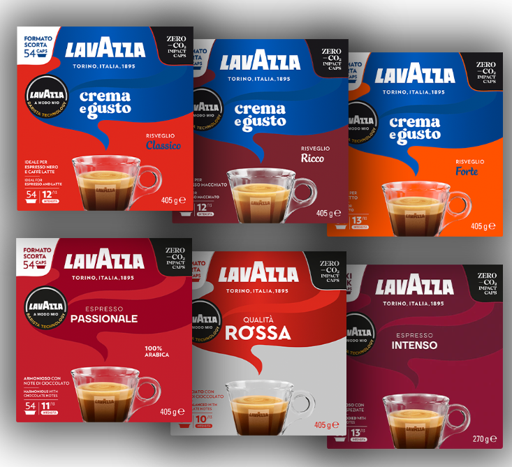 432 Capsule LAVAZZA A MODO MIO Originali Gusti A Scelta - Lavazza A Modo  Mio - Lavazza