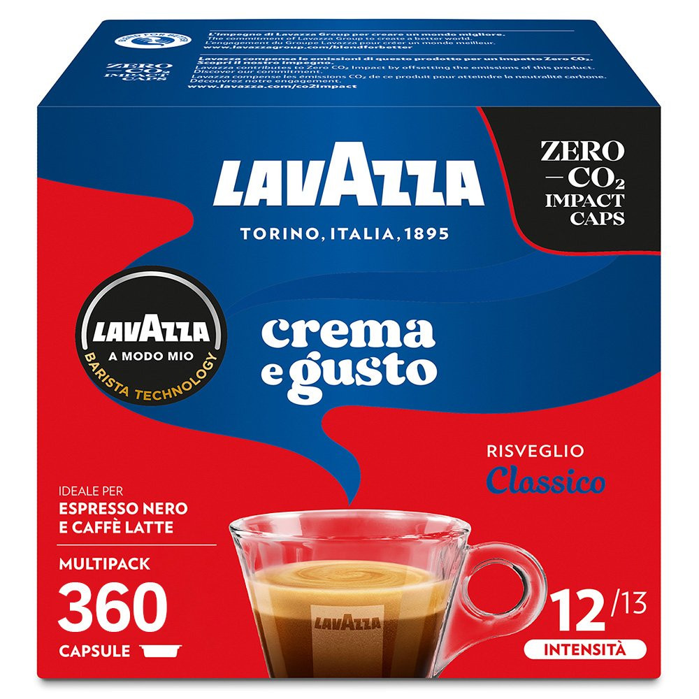 360 Capsule LAVAZZA A MODO MIO Originali CREMA E GUSTO