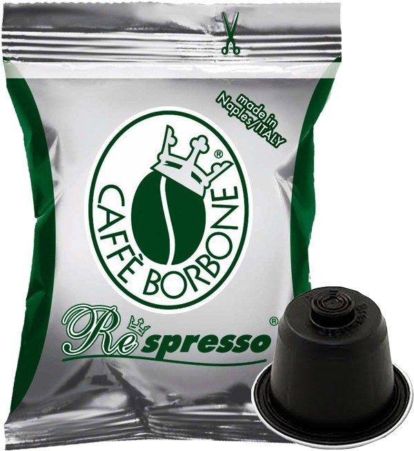 100 Capsule Borbone Respresso Compatibili Nespresso Decaffeinato