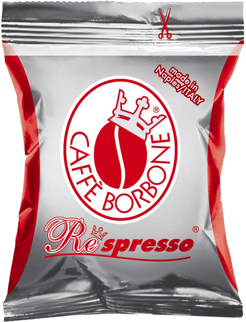 100 Capsule Borbone Respresso Compatibili Nespresso Miscela Rossa 