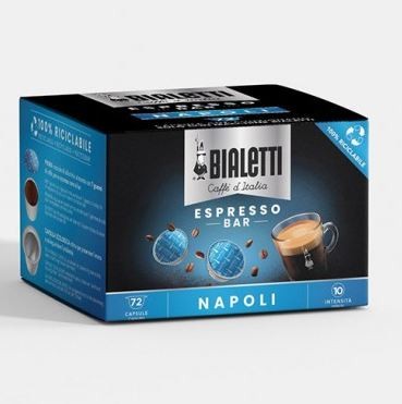 72 Capsule Caffe' BIALETTI Gusto NAPOLI