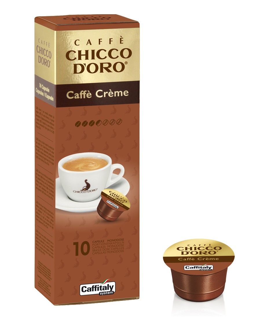 10 Capsule CAFFITALY - Chicco D'Oro CAFFE' CREME