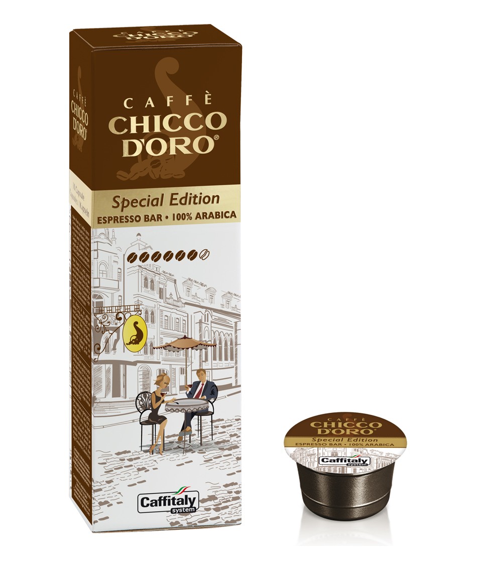 10 Capsule CAFFITALY - Chicco D'Oro ESPRESSO BAR