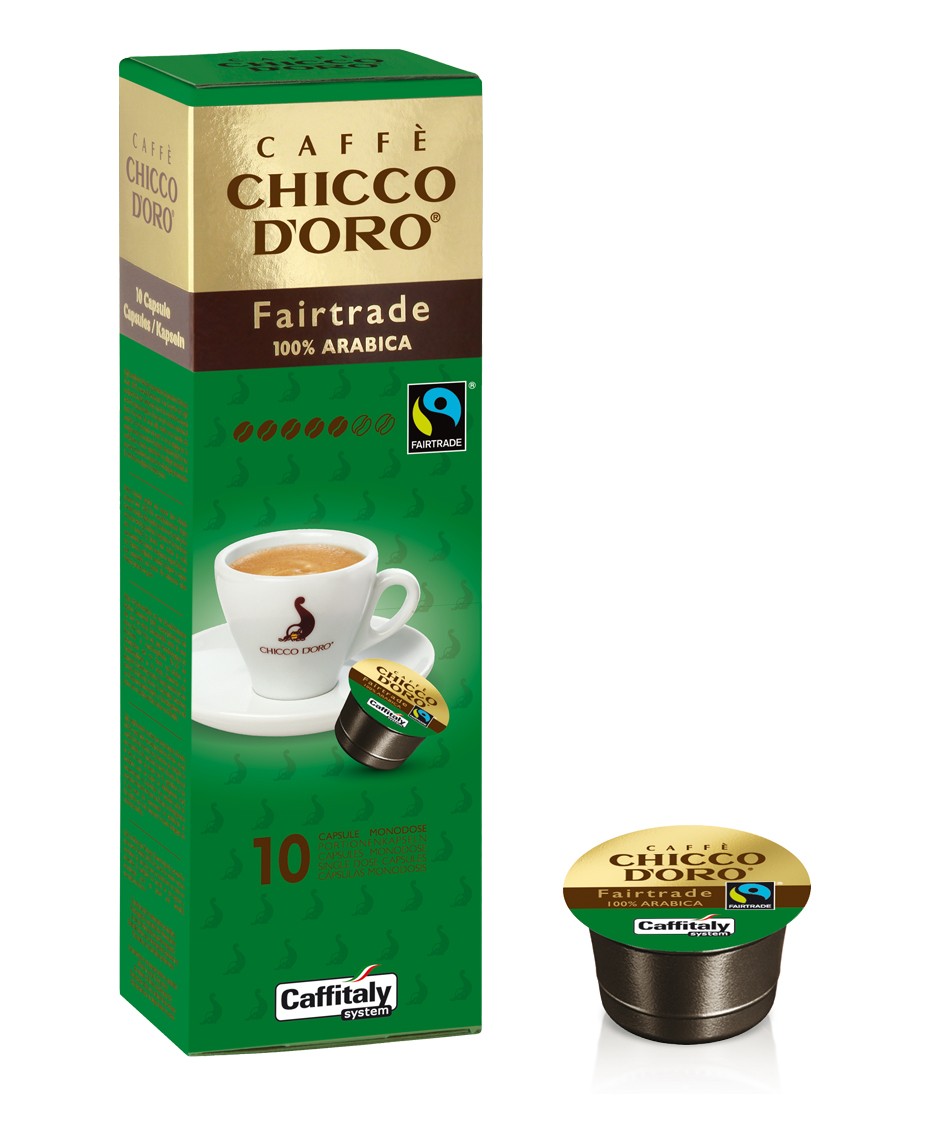 10 Capsule CAFFITALY - Chicco D'Oro FAIR TRADE