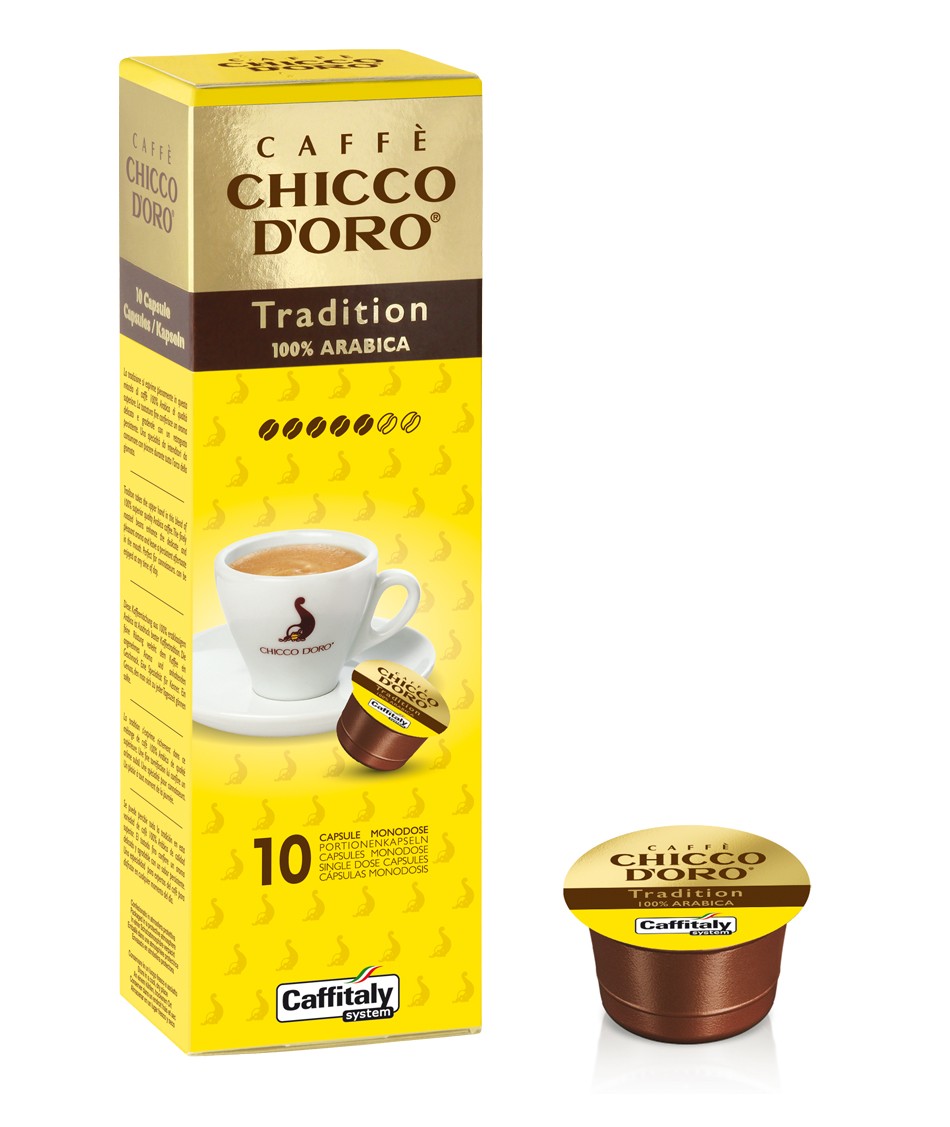10 Capsule CAFFITALY - Chicco D'Oro TRADITION