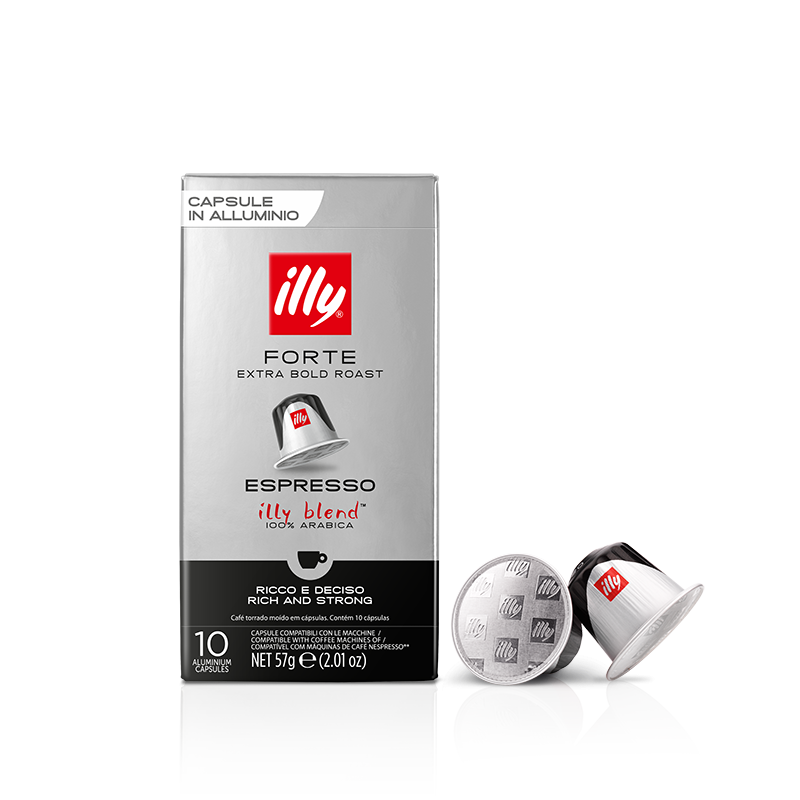 100 Capsule Compatibili Nespresso Illy Forte