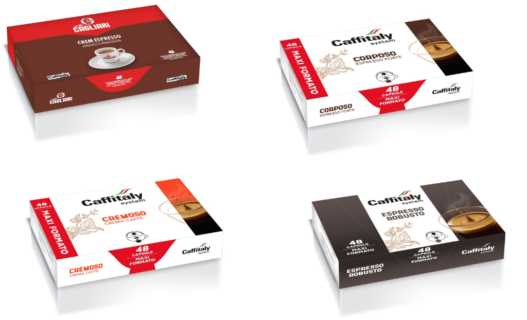 240 Capsule CAFFITALY E'CAFFE' - CAGLIARI