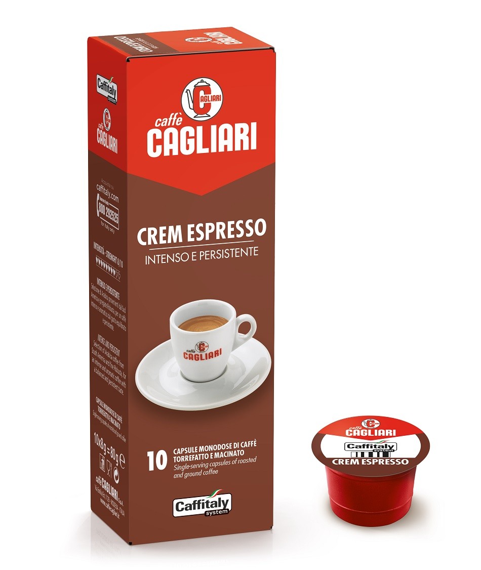 10 Capsule CAFFITALY - CAGLIARI CREM ESPRESSO