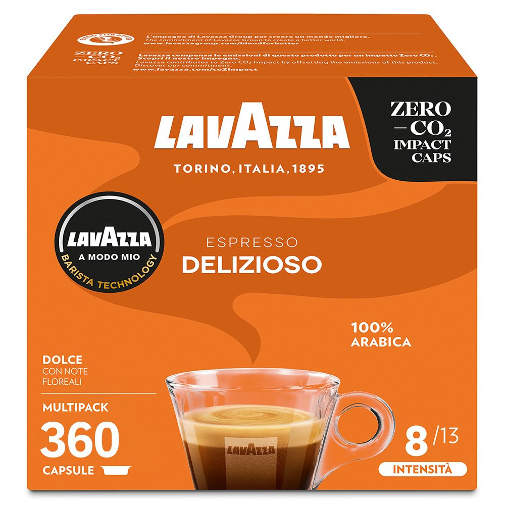 360 Capsule LAVAZZA A MODO MIO Originali DELIZIOSO