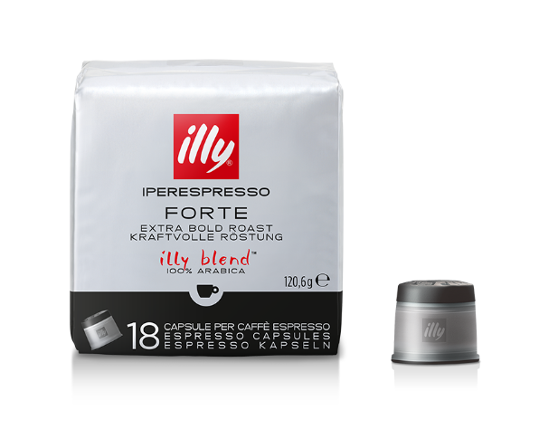 108 Capsule Illy Iperespresso 6 confezioni da 18 Capsule Forte