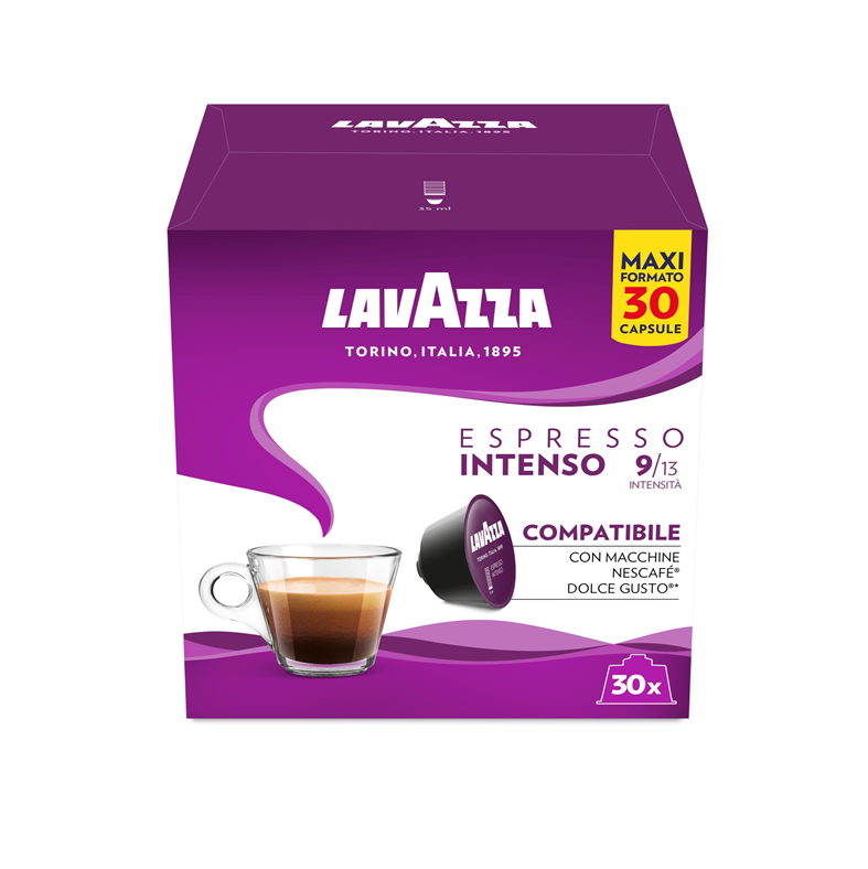 90 Capsule LAVAZZA Compatibili NESCAFE' DOLCE GUSTO Espresso Intenso