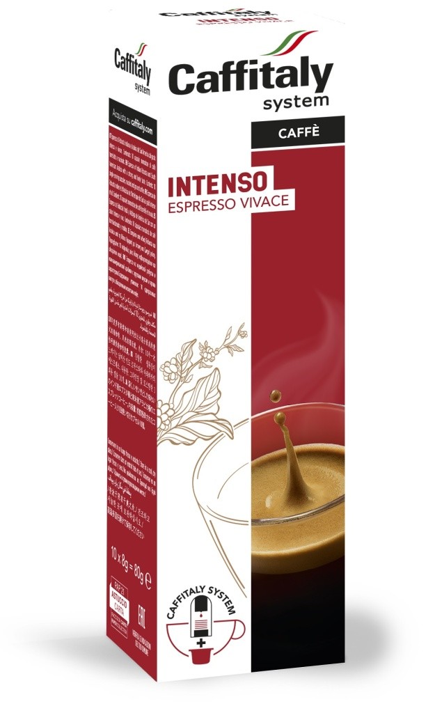 10 Capsule CAFFITALY - Ecaffe' INTENSO - Caffitaly