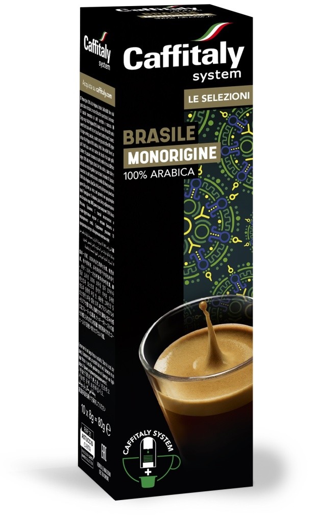 10 Capsule CAFFITALY - MONORIGINE BRASILE