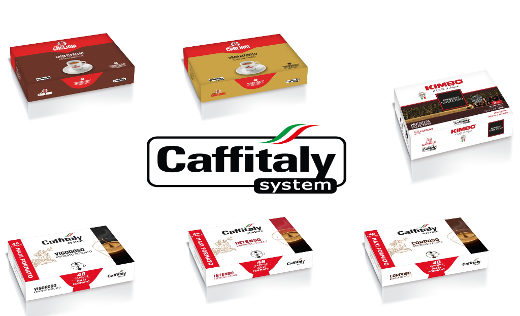 240 Capsule CAFFITALY E'CAFFE' - CAGLIARI - KIMBO