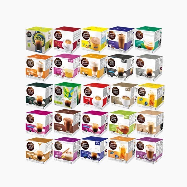 96 Capsule NESCAFE' DOLCE GUSTO 6 Confezioni Gusti a Scelta