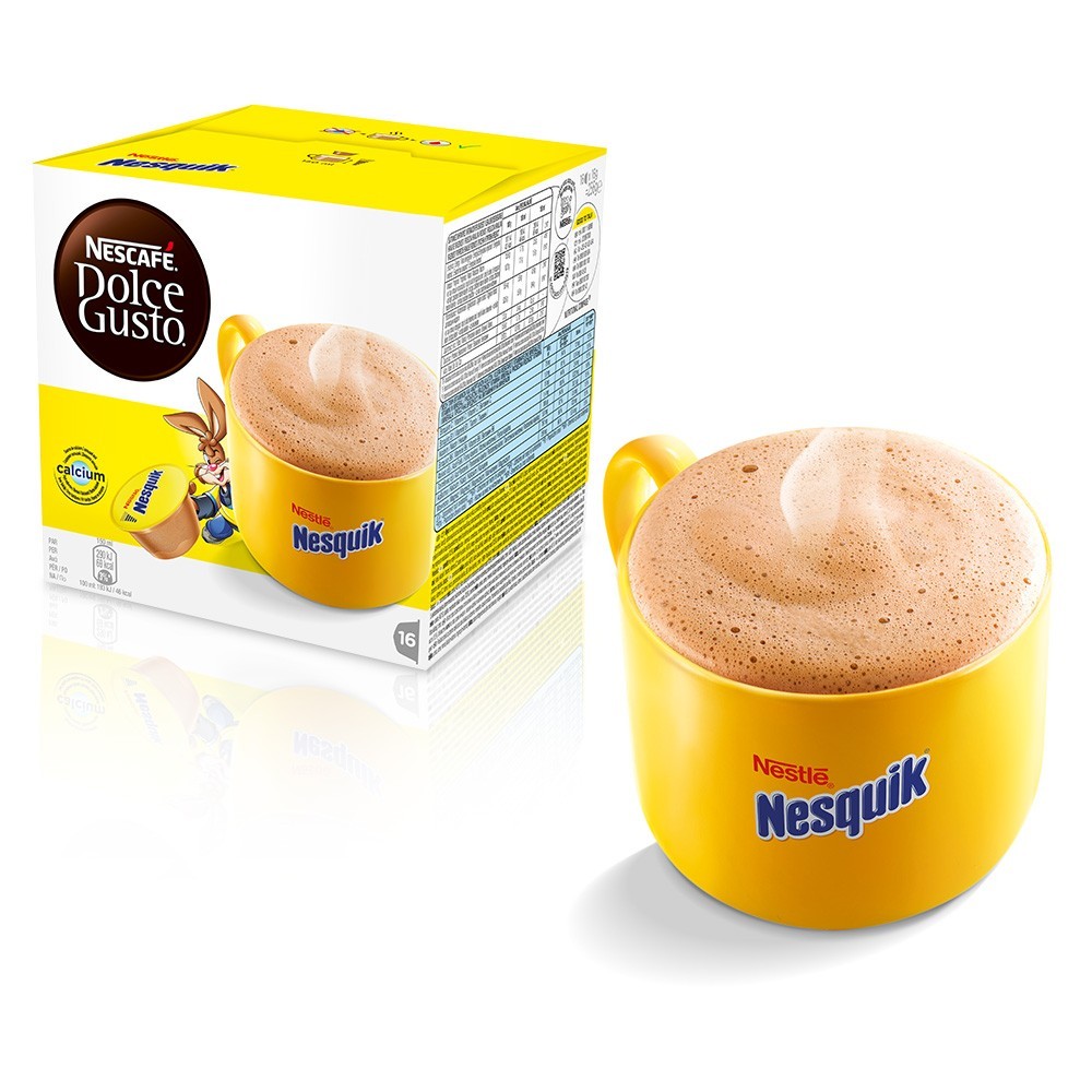 16 Capsule NESCAFE' DOLCE GUSTO - NESQUIK® - Nescafé Dolce Gusto