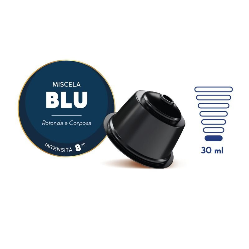 90 Capsule Borbone Compatibili NESCAFE' DOLCE GUSTO Miscela BLU