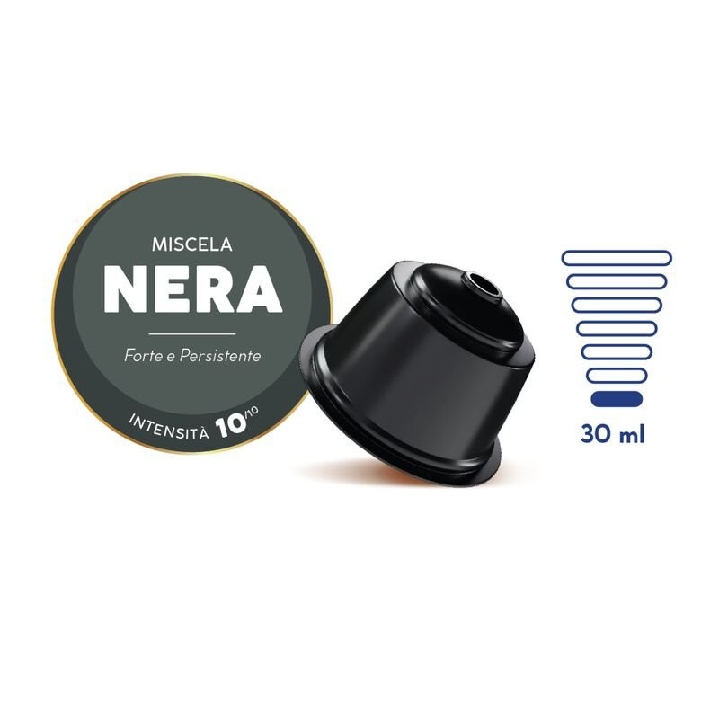 180 Capsule Borbone Compatibili NESCAFE' DOLCE GUSTO Miscela NERA