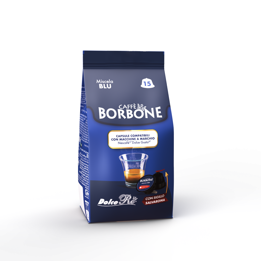 360 Capsule Borbone Compatibili NESCAFE' DOLCE GUSTO Miscela BLU