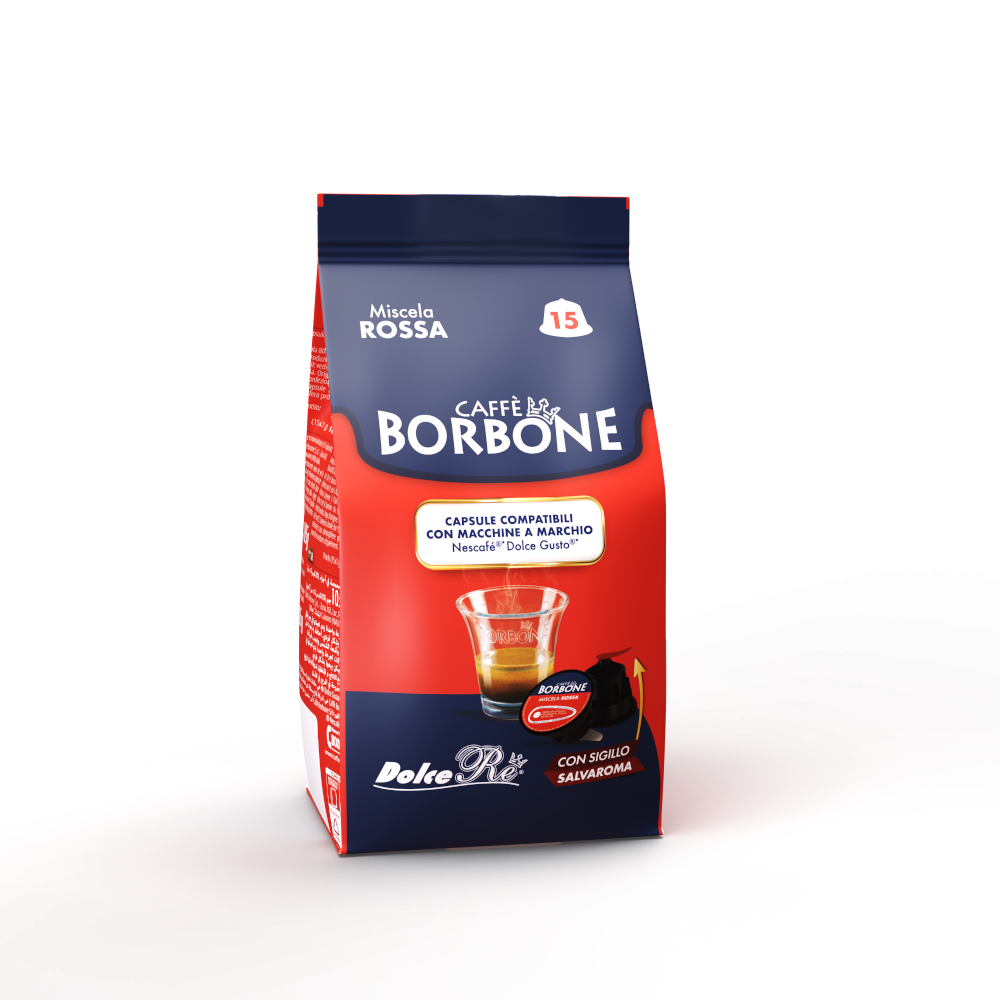 360 Capsule Borbone Compatibili NESCAFE' DOLCE GUSTO Miscela ROSSA