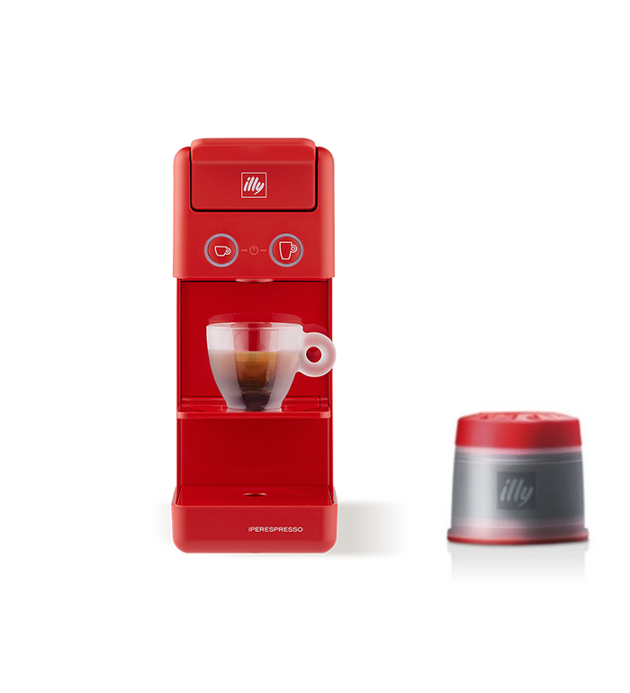 Macchina da caffè ILLY IPERESPRESSO Y3.3 - Rossa