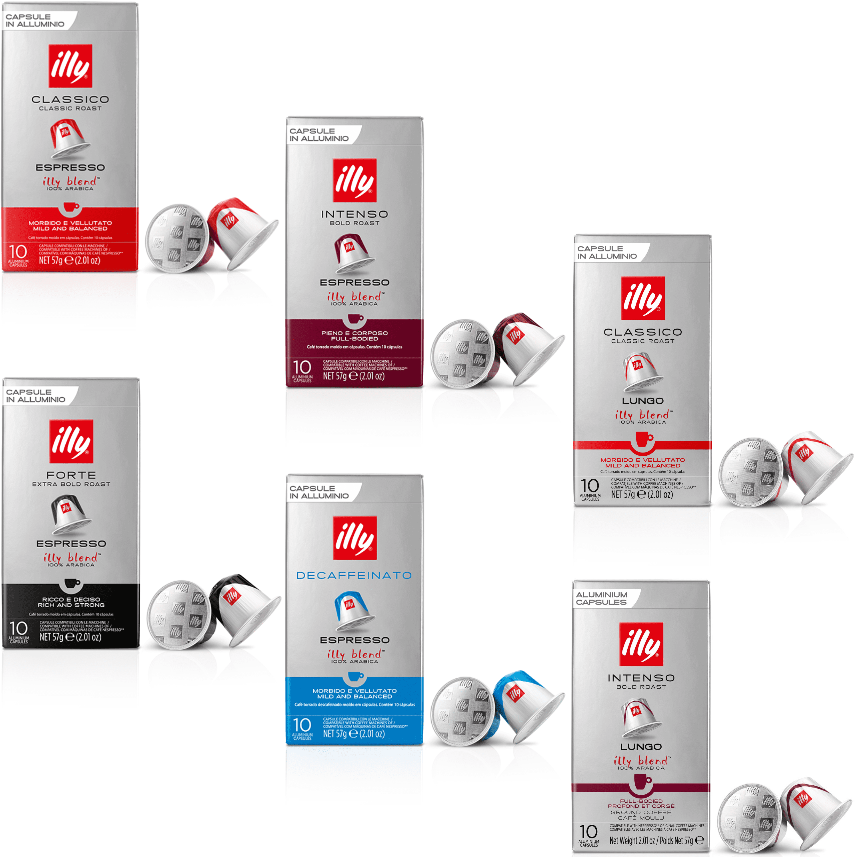 100 Capsule Compatibili Nespresso Illy 10 Confezioni Da 10 Capsule