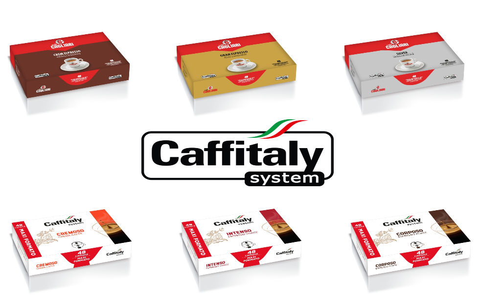 240 Capsule CAFFITALY - E'CAFFE' - CAGLIARI