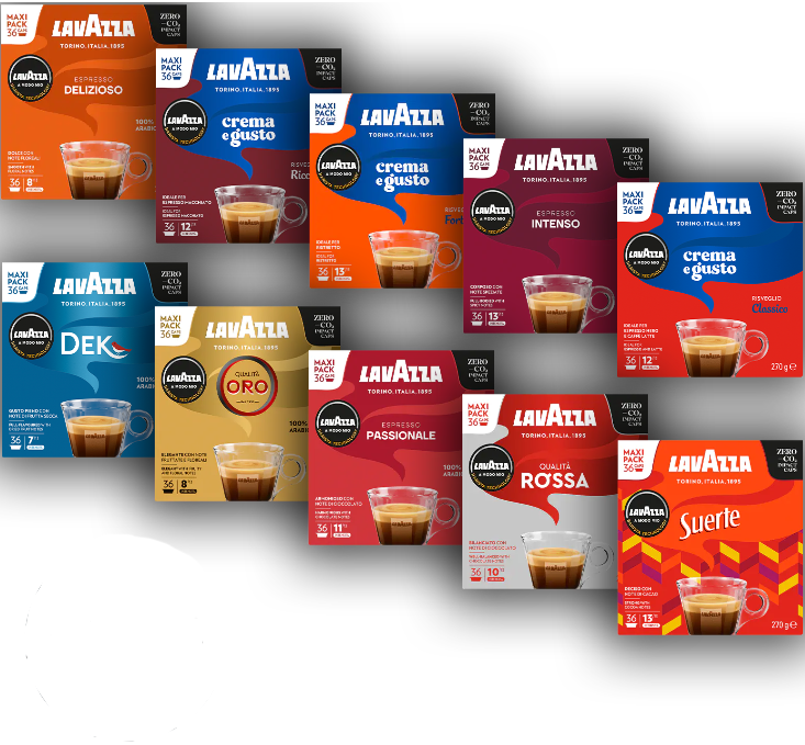 216 Capsule LAVAZZA A MODO MIO Originali Gusti A Scelta
