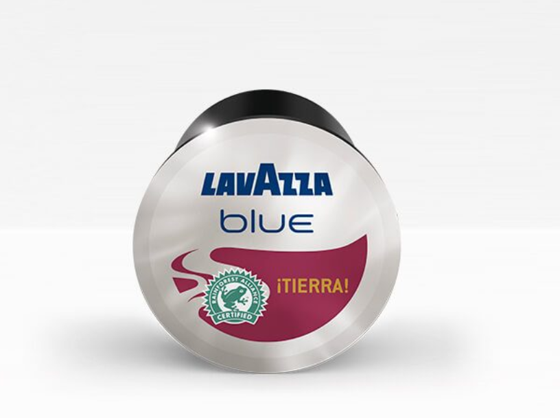 100 Capsule di Caffe' LAVAZZA BLUE Gusto TIERRA