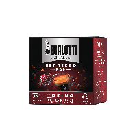 16 Capsule Caffe' BIALETTI Gusto TORINO Cioccolatato 