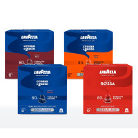 240 Capsule In Alluminio Lavazza Compatibili Nespresso Gusti A Scelta