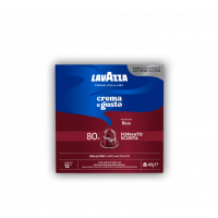 80 Capsule In Allumino Lavazza Compatibili Nespresso Crema & Gusto Ricco