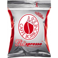 200 Capsule Borbone Respresso Compatibili Nespresso Miscela Rossa 