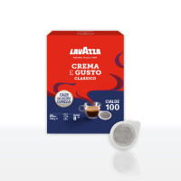 100 Cialde Filtro Carta ESE 44 mm Lavazza Crema & Gusto